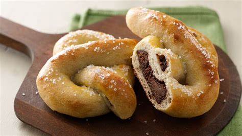 Chocolate Peanut Butter Filled Pretzels Recipe From