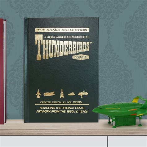 Personalised Thunderbirds Collectors Edition Book Love My Ts