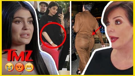 Kylie Jenners Baby Bump And Kris Junk In The Trunk Tmz Buzz
