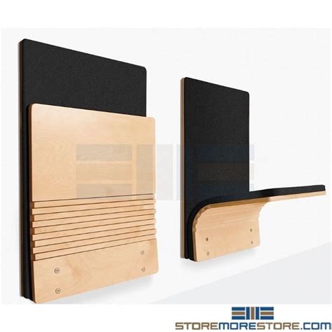 Fold Down Wall Mounted Seat That Attach To Walls In Your Office Exam