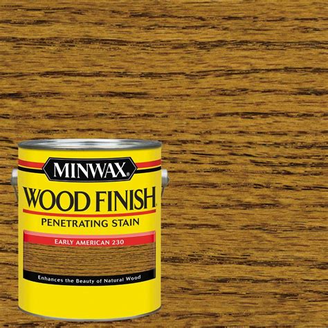 Maybe you would like to learn more about one of these? Minwax 1 gal. Wood Finish Early American Oil-Based ...