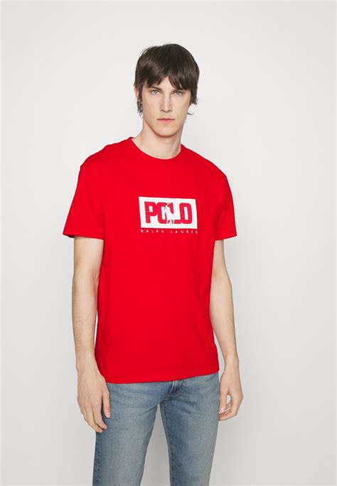 Polo Ralph Lauren Short Sleeve Print T Shirt Red Zalandoie
