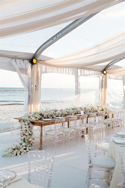 Although our services are in florida, the information here can apply to any beach location where you choose to have your wedding. 22 Ideas for an Elevated Beach Wedding | Martha Stewart ...