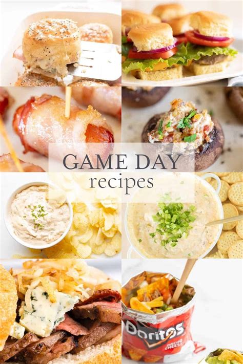 Easy Game Day Recipes Julie Blanner