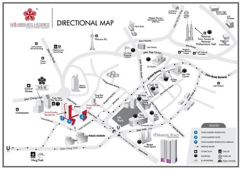 Location & Place of Interest  SwissGarden Hotel Bukit Bintang Kuala