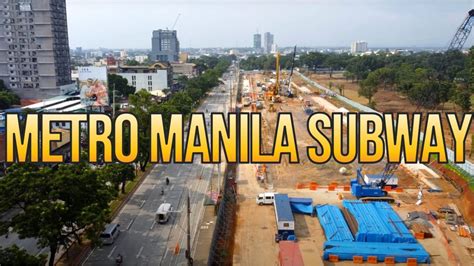 Subway In Metro Manila Progress Update As Of August 2021