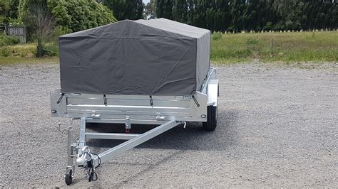 8x5 Canvas Covered Trailer Trailer Builders And Repairs Christchurch