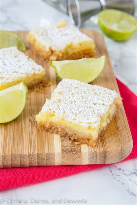 Margarita Bars Recipe Dinners Dishes And Desserts