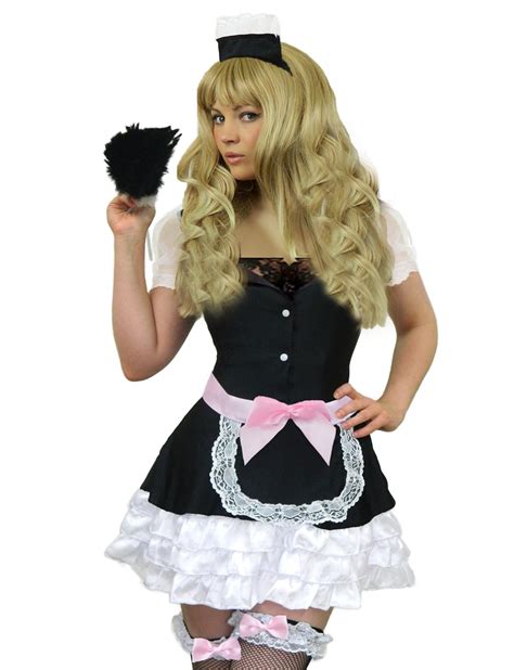Buy Yummy Bee Maid Costume French Maid Outfit Women Plus Size
