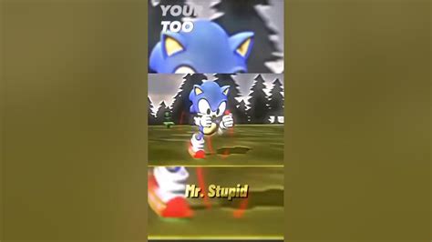 Sonic Vs Baby Sonic Youtube