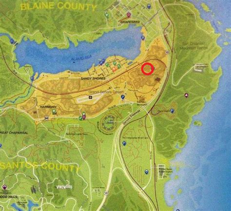 Sandy Shores Gta 5 Map Maping Resources