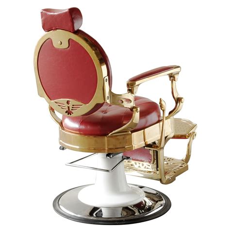 Great savings & free delivery / collection on many items. "THEODORE" Luxury Barber Chair in Cardinal Red, "THEODORE ...