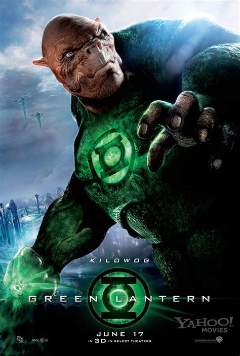 Two New ‘green Lantern Posters Releases Featuring Sinesto And Kilowog