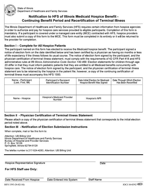 Form Hfs1593 Fill Out Sign Online And Download Fillable Pdf