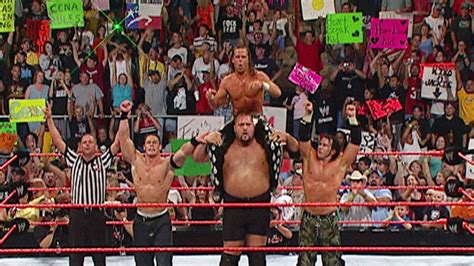 John Cena Big Show Matt Hardy And Shawn Michaels Vs Kurt Angle Edge