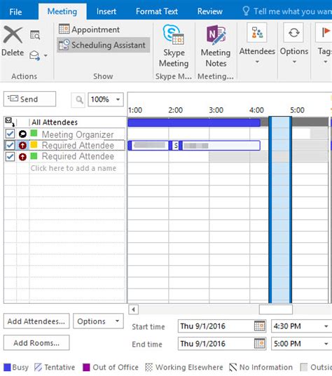Outlook Schedule A Meeting It Services Marquette University
