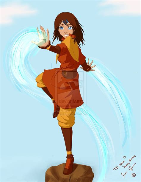 Atla Oc Minaura By Airgirl On Deviantart Avatar Characters