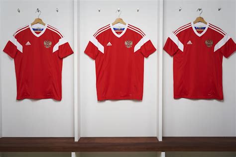 Adidas Football Reveals New Russian National Team Home Kit For 2018