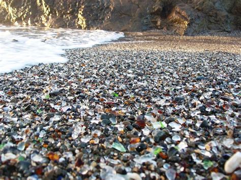 the spectacular glass beach of ussuri bay charismatic planet