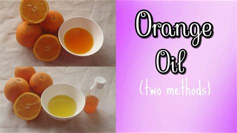 How To Make Orange Oil For Skin Lightening Hair Care