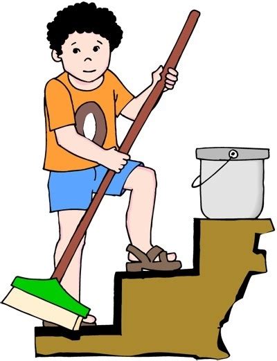 Kids Doing Chores Clipart At Getdrawings Free Download
