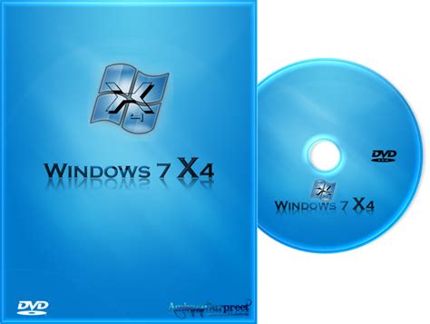 Download More Like Windows 7 X4 Dvd Cover By Ambalagurpreet Windows 7