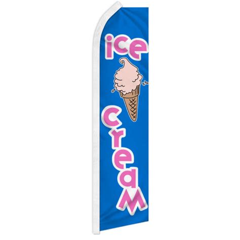 Ice Cream Swooper Flag Advertising Flag Feather Flag Food Concessions Desserts Ebay