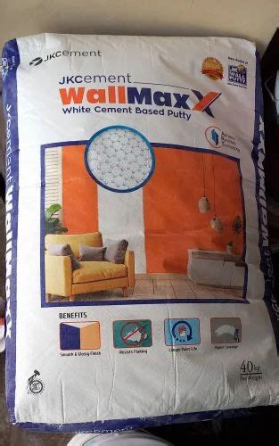 Jk Wall Max Putty 40kg At Rs 800bag Jk Wall Putty In Surat Id
