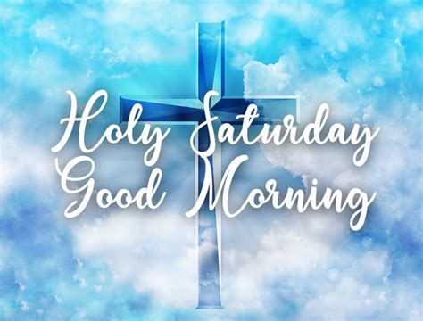 Cloud Cross Holy Saturday Morning Quote Pictures Photos And Images