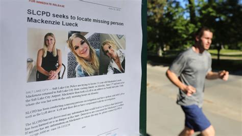 Mackenzie Lueck Missing Utah Student Met Someone At Park Police Say