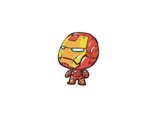 Iron man svg,16 iron man svg set, iron man clip art, digital download for silhouette cameo or cricut, vector, clipart, svg. Cute Unhappy Iron Man Sticker, Sticker of Sad Iron Man ...