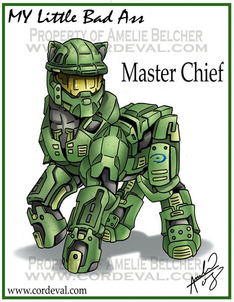 My Little Bad Ass Master Chief