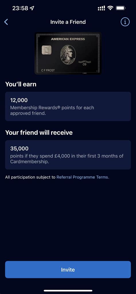 Uk Amex Centurion Refer A Friend Verylvke