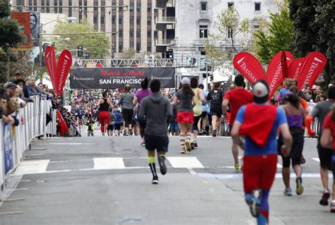 Dozens Of Sf Roads Closed Sunday For Annual Half Marathon Sfgate