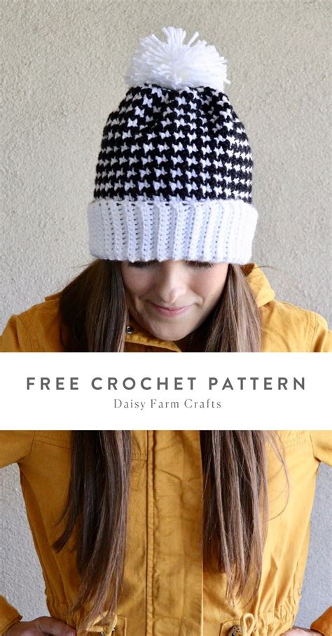 Daisy Farm Crafts Crochet Crochet Patterns Crochet Hat Free