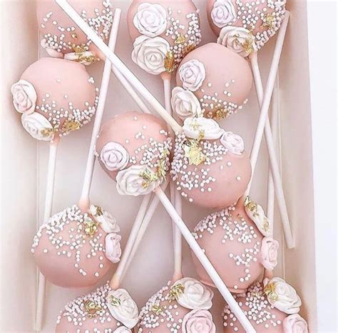 Pin By Lebanese Weddings On Mini Cakes And Bites Pink Cake Pops Cake