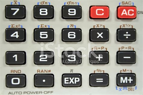 Closeup Calculator Keyboard Stock Photo Royalty Free Freeimages