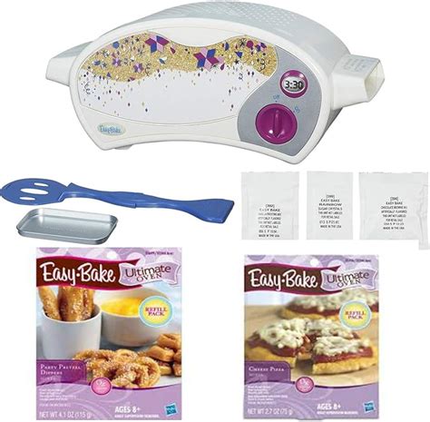 Easy Bake Ultimate Oven Deluxe Gift Set White Bundle Of Oven And