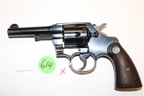 Lot Colt Army Special 32 20 Wcf Revolver