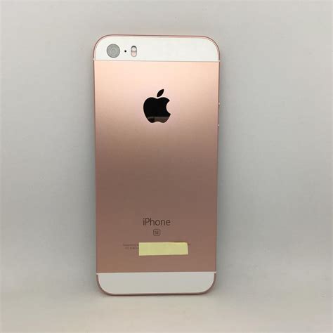 apple iphone se 1st gen 2016 t mobile rose gold 64gb a1662 lryy09416 swappa
