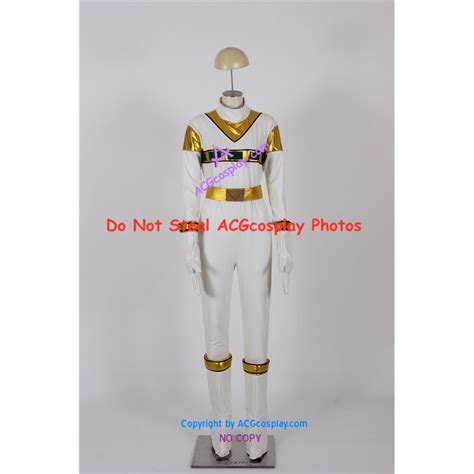 Power Rangers In Space Zhane Silver Space Ranger Cosplay Costume