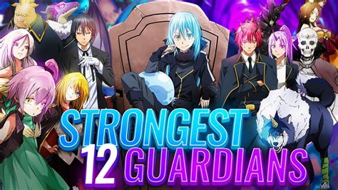 Rimuru Tempest And His 12 Strongest Guardian Lords Youtube