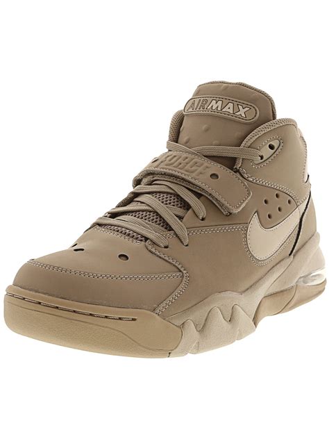 Nike Nike Mens Air Force Max High Top Leather Basketball Shoe 10m