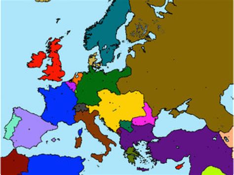 Map Of Europe In 1900 Maps For Mappers Historical Maps