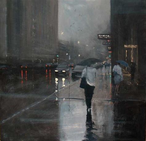 Such A Poetic Painting Late Rain By Mike Barr Who Shares His Tips