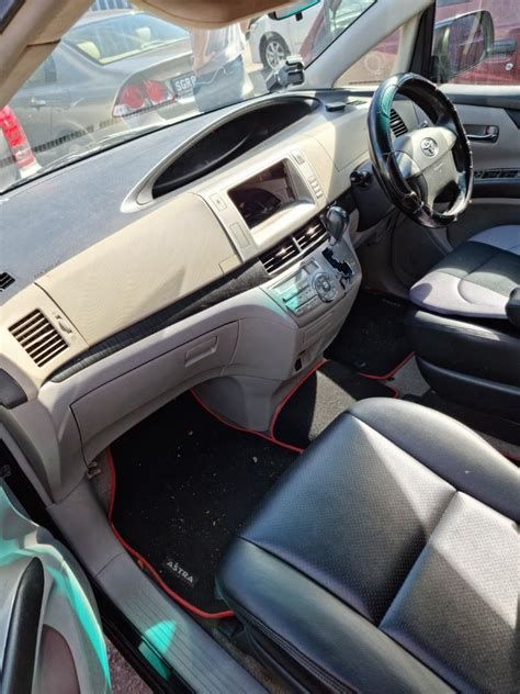 Toyota Estima Acr W Leather Seats Body Kits Headlamp White Led
