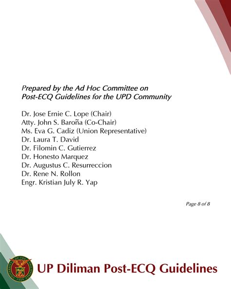By jove moya april 12, 2021. Ecq Guidelines / Guidelines for ecq, gcq implementation ...