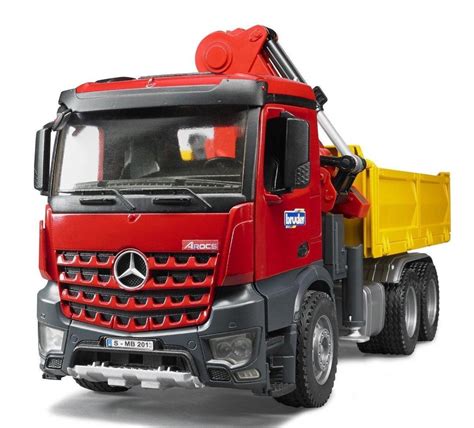 Bruder Mb Arocs Construction Truck With Crane And