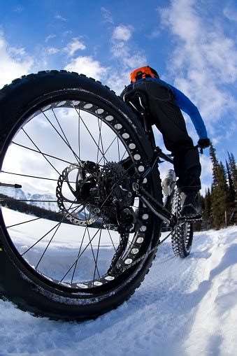 Winter Fat Bike Ride Stock Photo Download Image Now 18 19 Years