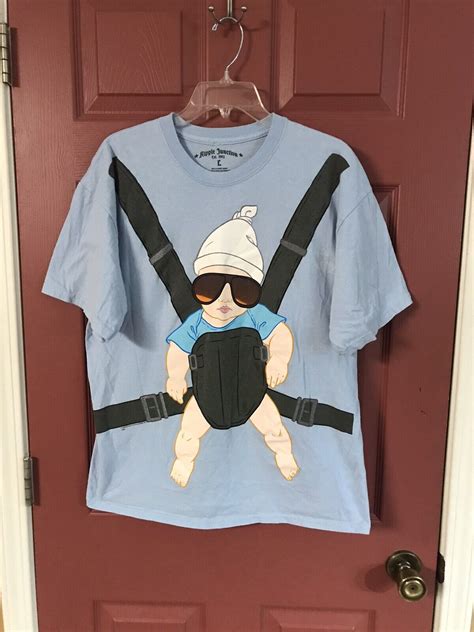 Mens Ripple Junction Hangover Moviebaby Carrier Graphic T Shirt Size L